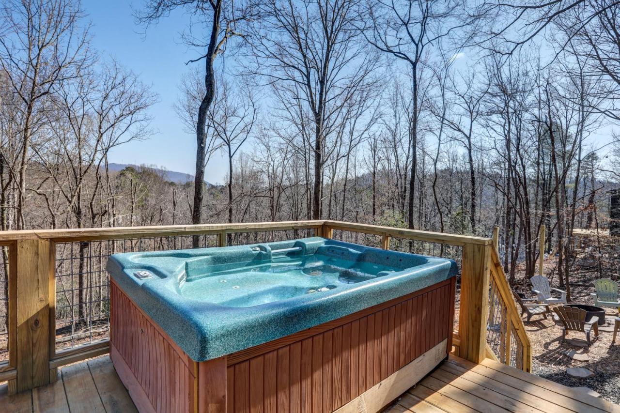 Rustic Mountain Cabin Vila Ellijay Exterior foto